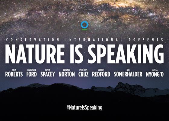 Nature is Speaking- Image via International Conservation