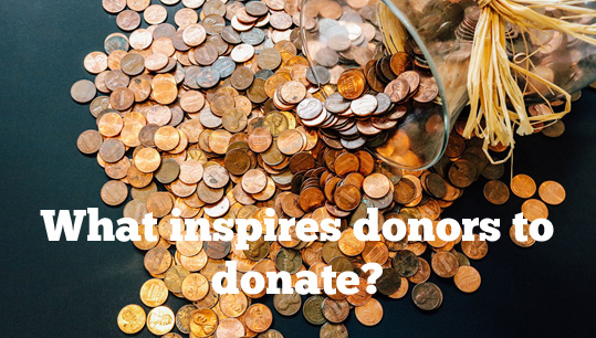 what inspired donors to donate